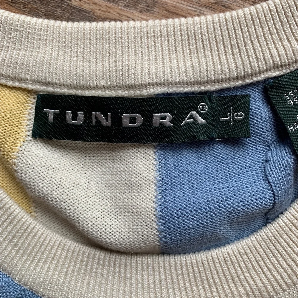 Men's Tundra Silk-Cotton Textured Lightweight Sweater Sz Large - Picture 4 of 6